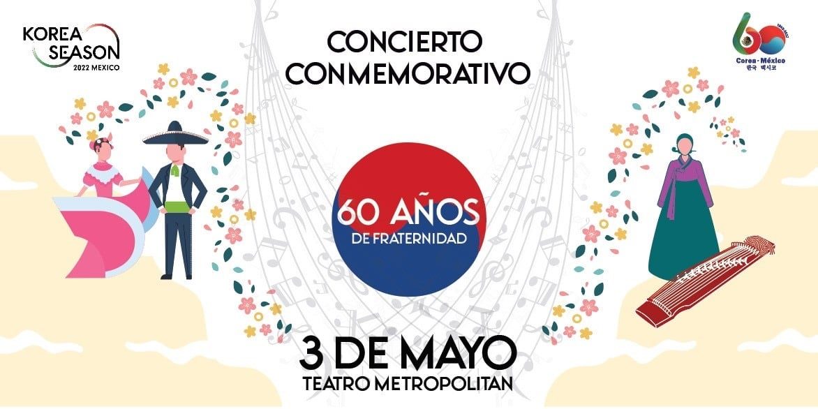 Concierto conmemorativo: México-Corea, 60 años de fraternidad
