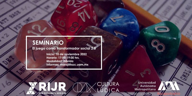 Seminario: El juego como transformador social 2.0
