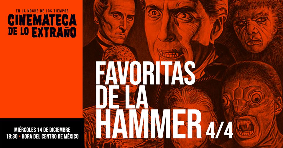 Cinemateca de lo Extraño: Favoritas de la Hammer