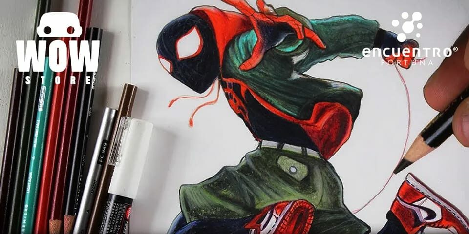 Concurso de dibujo de Spider-Man