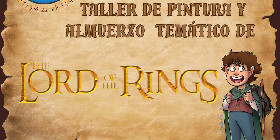 Sesión de rol y taller de pintura de El Señor de los Anillos